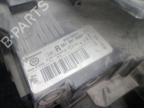Right headlight VW GOLF VI (5K1) 1.6 TDI | BP31814531C29 