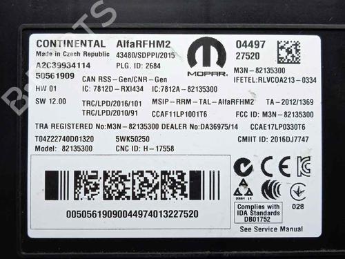 Electronic module ALFA ROMEO STELVIO (949_) 2.2 D (949.AXC1A) | BP17322016M83 