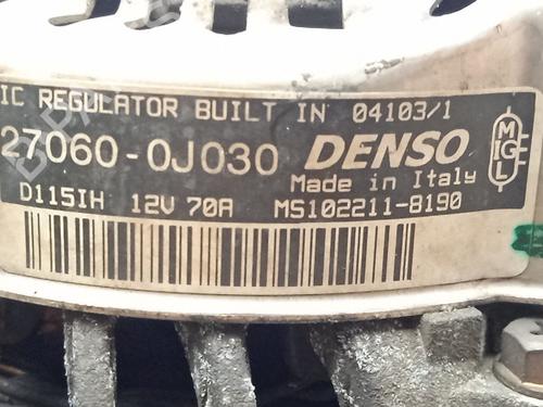 Alternator TOYOTA YARIS (_P1_) 1.0 (SCP10_, SCP10R) | BP30113616M7