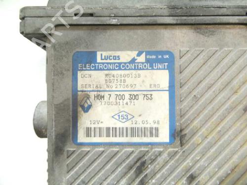 Engine control unit (ECU) RENAULT TRAFIC Van (T_, P_, V_)  | BP5692916M57 