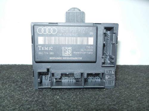 Commande Confort AUDI A6 C6 (4F2) 2.0 TDI (140 hp) 4F0959792F | - | 0033TFK0001 | - | 4F0910792F | DELANTERO | DERECHO