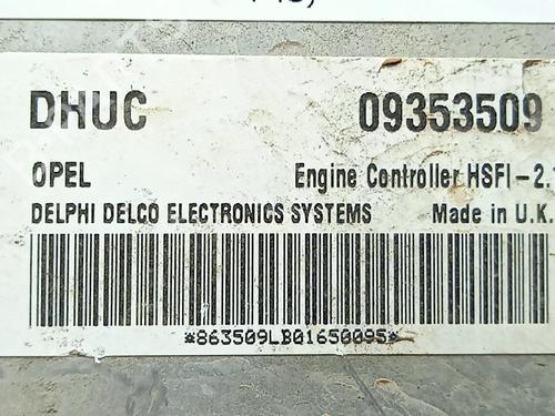 Computer motormanagement OPEL ASTRA G Hatchback (T98) 1.6 16V (F08, F48) | BP29891068M57 