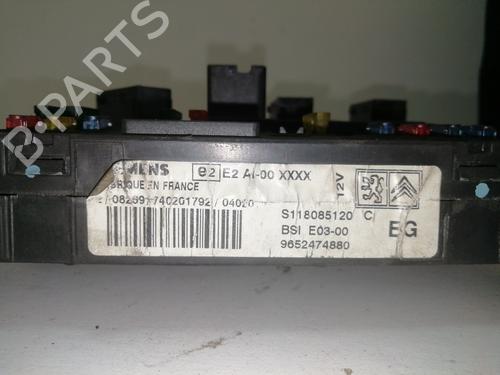 Fuse box PEUGEOT 206 Hatchback (2A/C) 1.4 HDi eco 70 | BP27694458E1 