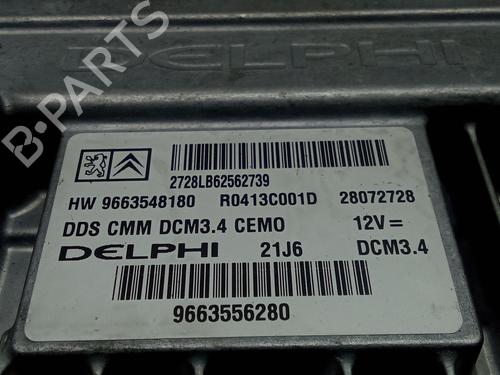 Engine control unit (ECU) PEUGEOT 407 (6D_) 2.0 HDi 135 (6DRHRH, 6DRHRE, 6DRHRG, 6DRHRJ) | BP38173848M57 - Image 3