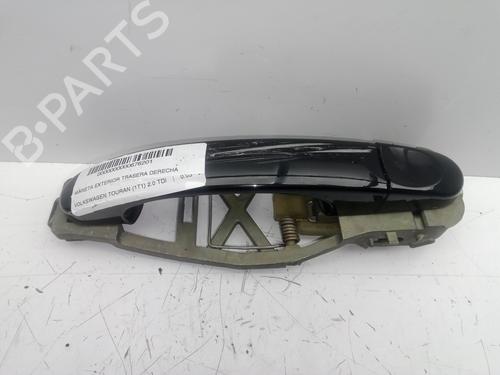 Used Rear right exterior door handle VW TOURAN (1T1, 1T2) 2.0 TDI 16V (140 hp) 16970927