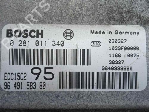 Engine control unit (ECU) CITROËN C5 I (DC_) 2.0 HDi (DCRHZB, DCRHZE) | BP17774625M57 