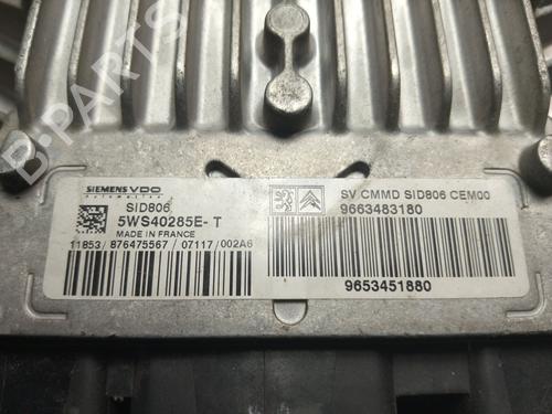 Engine control unit (ECU) CITROËN C2 (JM_) 1.4 HDi | BP35812569M57 - Image 3