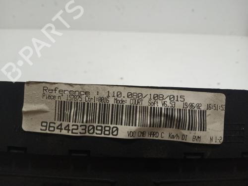 Instrument cluster PEUGEOT 406 (8B) 2.0 HDI 110 | BP22733574C47 