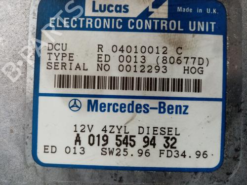 Motorstyringsenhet MERCEDES-BENZ C-CLASS (W202) C 220 D (202.121) | BP9768998M57 