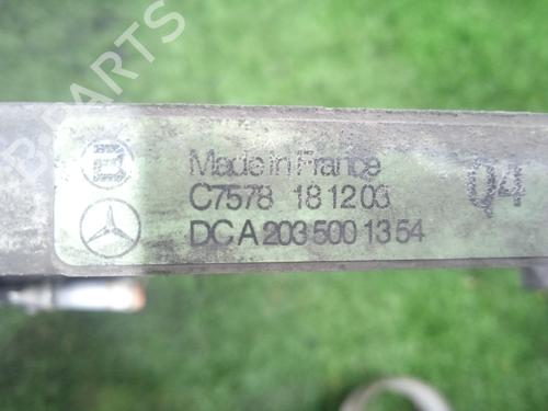 AC radiator MERCEDES-BENZ CLK (C209) CLK 270 CDI (209.316) | BP31638733M32 