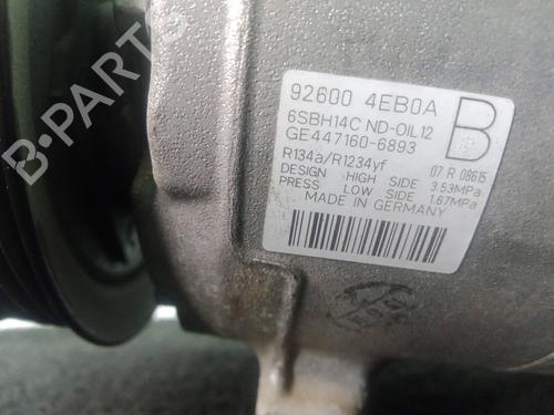 AC compressor RENAULT SCÉNIC III (JZ0/1_) 1.6 dCi (JZ00, JZ12) | BP22601515M34 