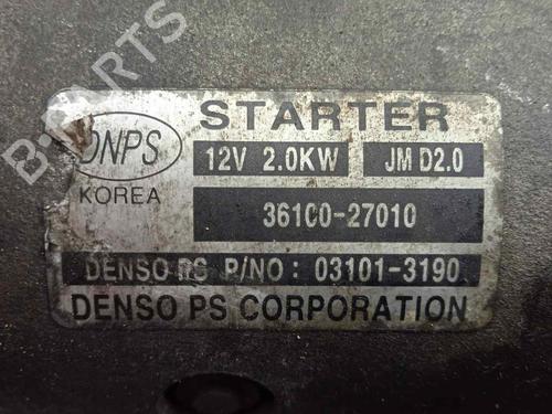 Starter HYUNDAI SONATA V (NF) 2.0 CRDi | BP15197607M8 