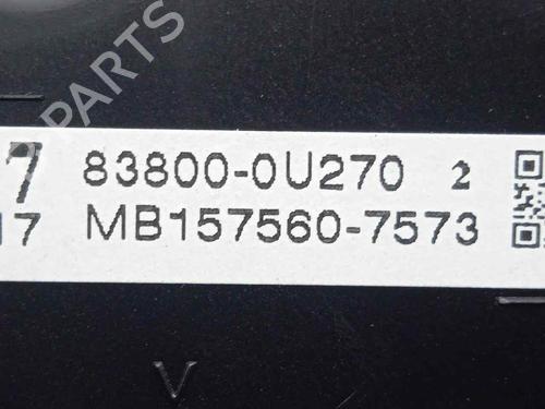 Instrument cluster TOYOTA YARIS (_P13_) 1.3 (NSP130_, NSP130) | BP8680170C47 