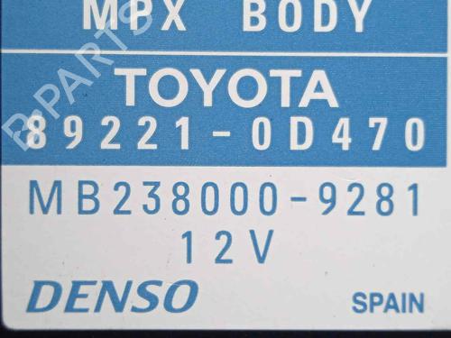 Electronic module TOYOTA YARIS (_P13_) 1.3 (NSP130_, NSP130) | BP8794717M83 