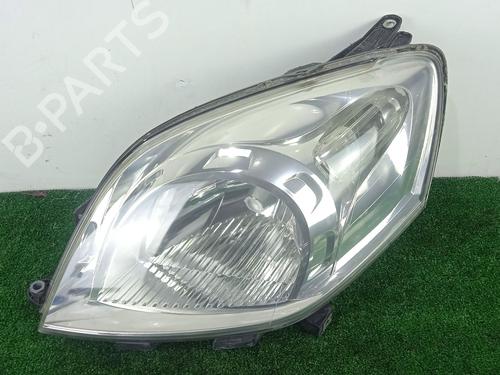 Used Left headlight CITROËN NEMO Box Body/MPV (AA_) 1.3 HDi 75 (75 hp) 29042677