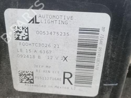 Right headlight JEEP COMPASS (MP, M6, MV, M7) 1.4 MultiAir 4x4 | BP40124803C29 - Image 3
