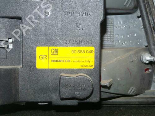Right taillight OPEL VECTRA B (J96) 2.0 DTI 16V (F19) | BP5697111C35 