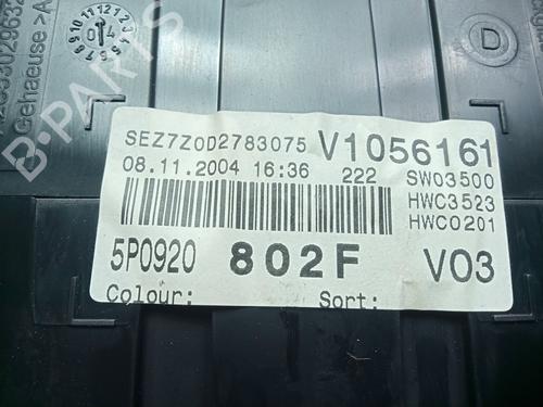 Instrument cluster SEAT ALTEA (5P1) 1.6 | BP16058835C47 