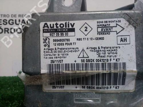 ECU airbags PEUGEOT 308 I (4A_, 4C_) 1.4 16V | BP5734826M53 