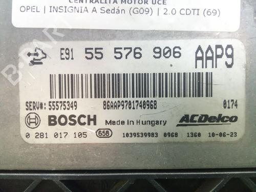 Engine control unit (ECU) OPEL INSIGNIA A Saloon (G09) 2.0 CDTI (69) | BP34629524M57 - Image 3