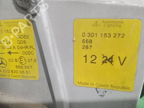 Right headlight MERCEDES-BENZ S-CLASS (W220, V220) S 430 4-matic (220.083, 220.183) | BP29042698C29 