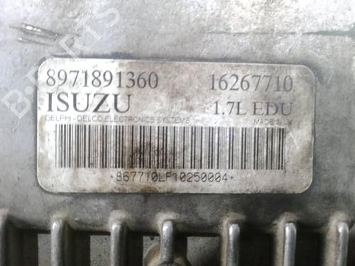 Engine control unit (ECU) OPEL ASTRA G Hatchback (T98) 1.7 DTI 16V (F08, F48) | BP31886565M57