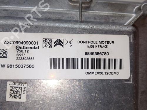 Engine control unit (ECU) CITROËN C3 III (SX) 1.2 PURETECH 82 | BP38286814M57 - Image 4