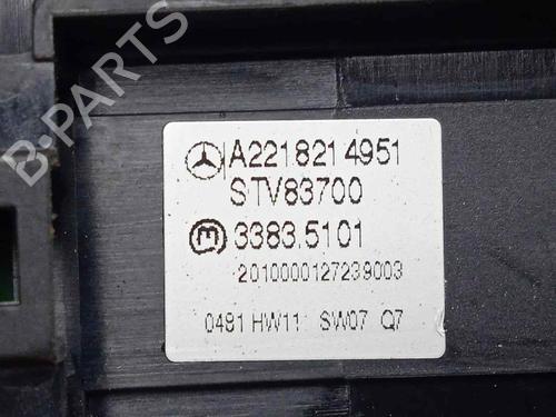 Left front window switch MERCEDES-BENZ S-CLASS (W221, V221) S 320 CDI | BP12531944I27 