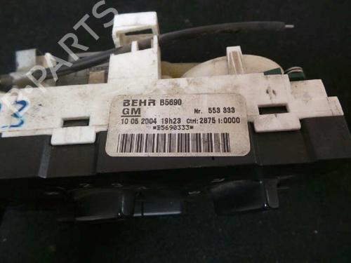 Climate control OPEL ZAFIRA A MPV (T98) 2.0 DTI 16V (F75) | BP5693517I5 