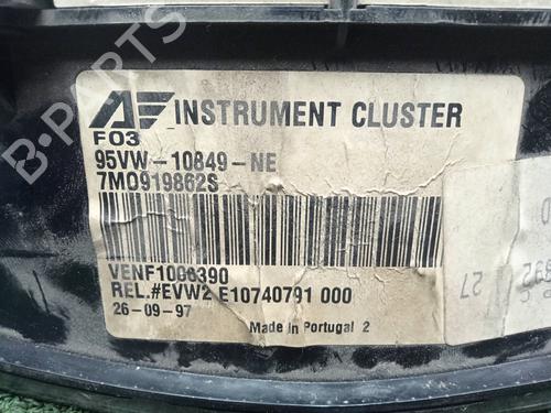 Instrument cluster VW SHARAN (7M8, 7M9, 7M6) 1.9 TDI | BP17832362C47 