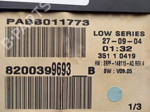 Instrument cluster RENAULT MEGANE II (BM0/1_, CM0/1_) 1.5 dCi (BM02, BM13, BM2A, CM02, CM13) | BP16160797C47 