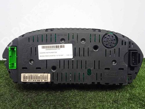 Instrument cluster SKODA FABIA I (6Y2) 1.9 TDI | BP10060166C47 