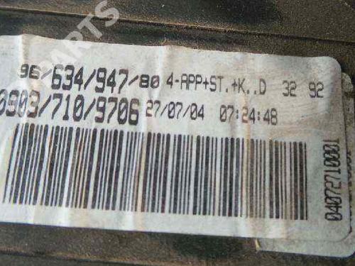 Instrument cluster CITROËN EVASION MPV (22, U6) 2.0 HDI 6334255