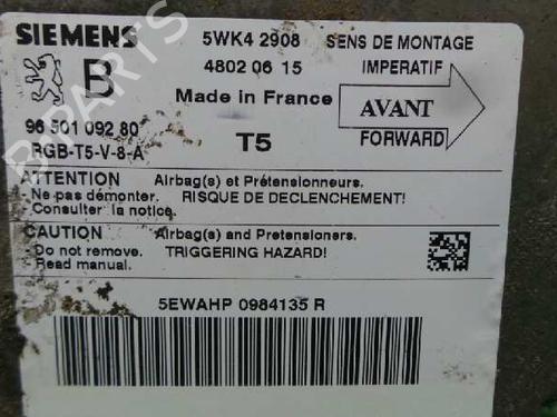 ECU airbags PEUGEOT 306 (7B, N3, N5) 2.0 HDI 90 | BP6825737M53 