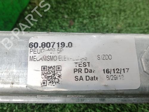 Rear left window mechanism PEUGEOT 407 (6D_) 1.6 HDi 110 (6D9HZC, 6D9HYC) | BP31709782C24 