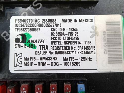 Fuse box JEEP COMPASS (MP, M6, MV, M7) 1.4 MultiAir 4x4 | BP32426222E1 