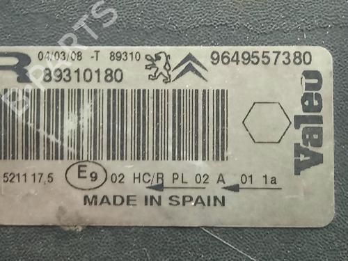 Right headlight CITROËN XSARA PICASSO (N68) 1.6 HDi | BP29509818C29 