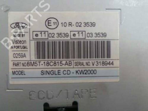 Radio FORD FOCUS II (DA_, HCP, DP) 1.6 TDCi | BP5707647E6 