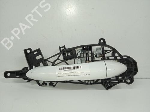 Højre bagtil udvendigt håndtag OPEL ASTRA K (B16) 1.6 CDTi (68) (110 hp) 10772252