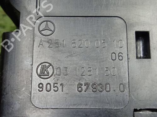 Right rear window switch MERCEDES-BENZ A-CLASS (W169) A 200 CDI (169.008, 169.308) | BP31827559I28