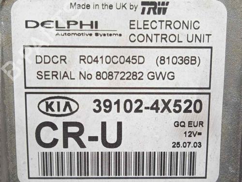 Engine control unit (ECU) KIA CARNIVAL II (GQ) 2.9 CRDi | BP10013601M57 
