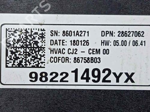 Climate control OPEL CROSSLAND X / CROSSLAND (P17, P2QO)  | BP15203462I5 
