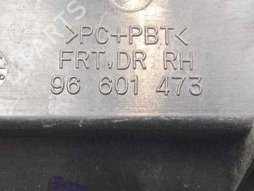 Front right exterior door handle CHEVROLET MATIZ (M200, M250) 1.0 | BP10745914C129 