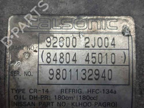 AC compressor NISSAN PRIMERA (P11) 1.6 16V | BP5726923M34 