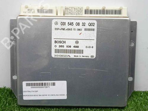 Used ESP ECU MERCEDES-BENZ E-CLASS (W210) [1995-2003]  11634499