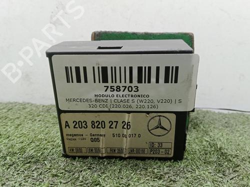 Used Electronic module Electronic module MERCEDES-BENZ S-CLASS (W220, V220) S 320 CDI (220.026, 220.126) (197 hp) 33872474 33872474