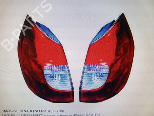 Used Right taillight Right taillight RENAULT SCÉNIC II (JM0/1_) 2.0 dCi (JM1K) (150 hp) 36699697 36699697