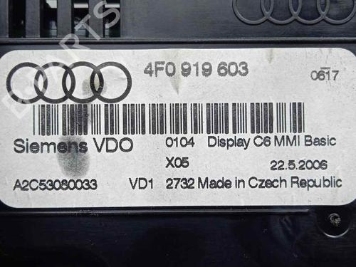 Multifunctionele display AUDI A6 C6 (4F2) 2.0 TDI | BP29490429C48 