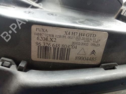 Left headlight CITROËN C5 I (DC_) 2.0 HDi (DCRHZB, DCRHZE) | BP39685124C28 - Image 4