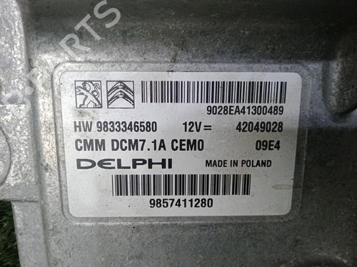 Engine control unit (ECU) FIAT SCUDO Van 2.0 Multijet 180 (506) | BP33854052M57 - Image 2